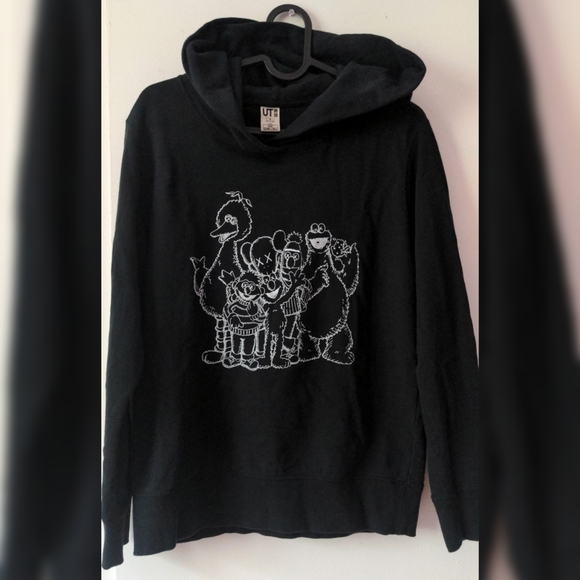 Kaws x Uniqlo x Sesame Street Hoodie - Picture 1 of 4